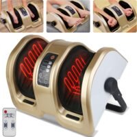 Shiatsu Foot Massager with Heat Feet Rolling Scraping Kneading Massage Machine