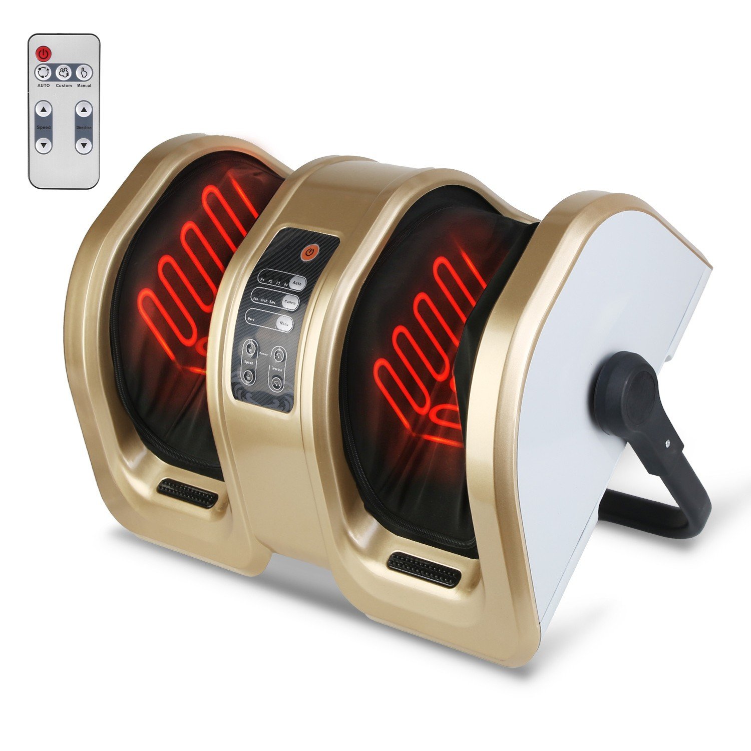 Shiatsu Foot Massager with Heat Feet Rolling Scraping Kneading Massage Machine - Image 3