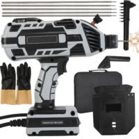 4600W Welding Machine Handheld Electric Stick Welder 120Amp Portable Welder Gun