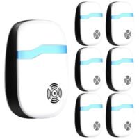 6Pack Ultrasonic Pest Repellent Indoor Repeller Electric Plug-In