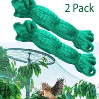 2Pack 33FT Anti Bird Netting Pond Net Protection Tree Crops Plants Fruits Garden